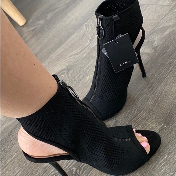 Brand new Zara open toe heels - Picture 3 of 5
